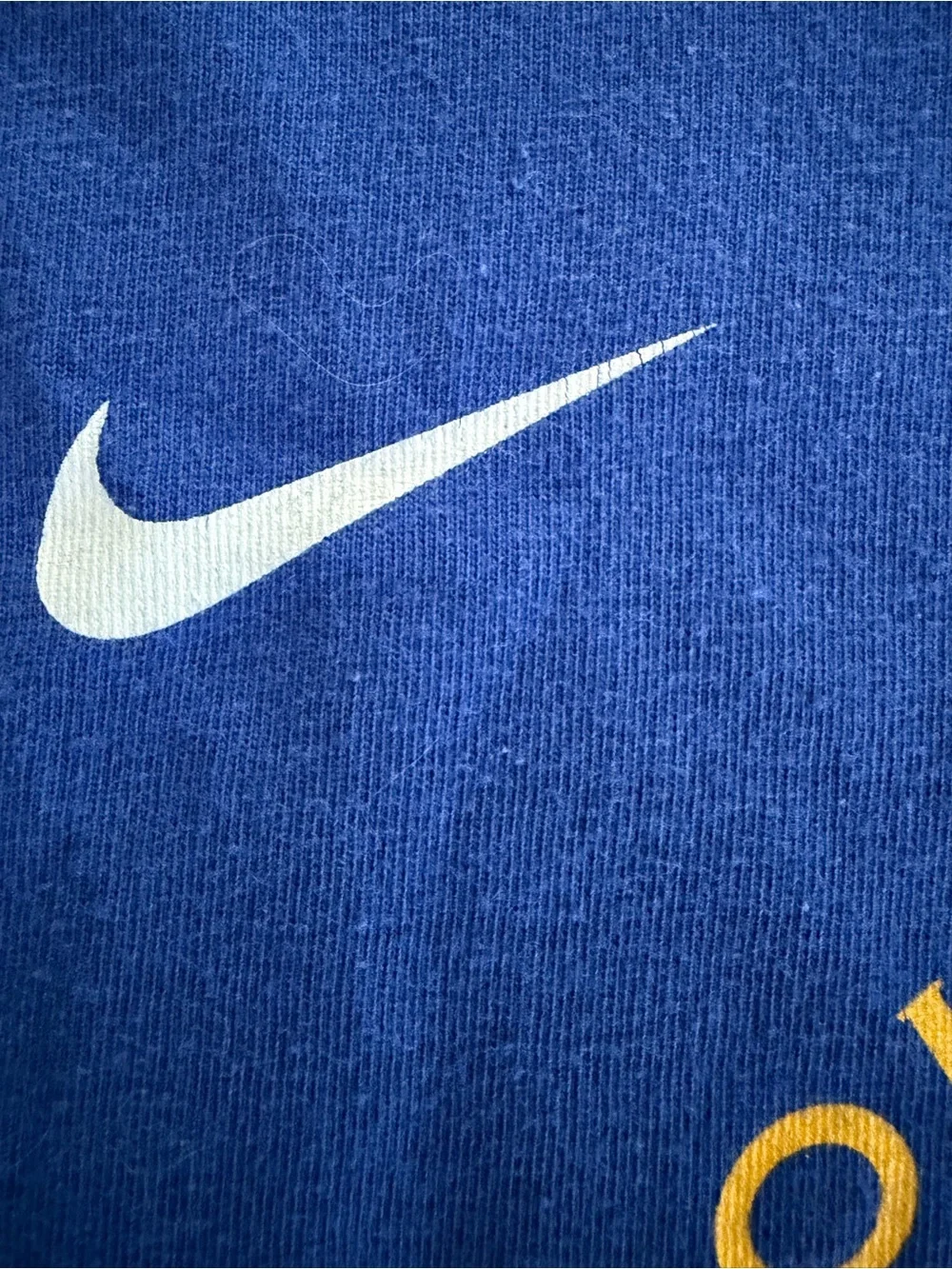Nike Golden State Warriors Blue Kids' Sz. Large 14/16 T-Shirt. Curry. NBA #30